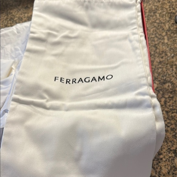 Salvatore Ferragamo Men's White and Red Sneakers - Picture 3 of 10